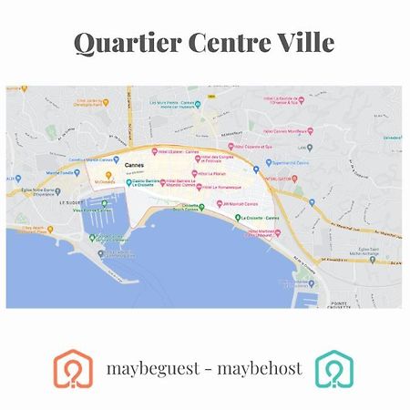 Appartement Avec Grande Terrasse A Cannes Kültér fotó